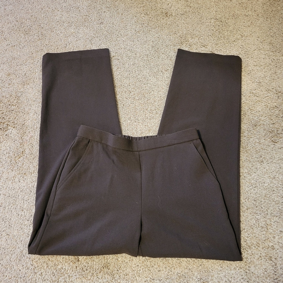 Sag Harbor Pull-On Brown Dress Pants Size 6 - Picture 7 of 11